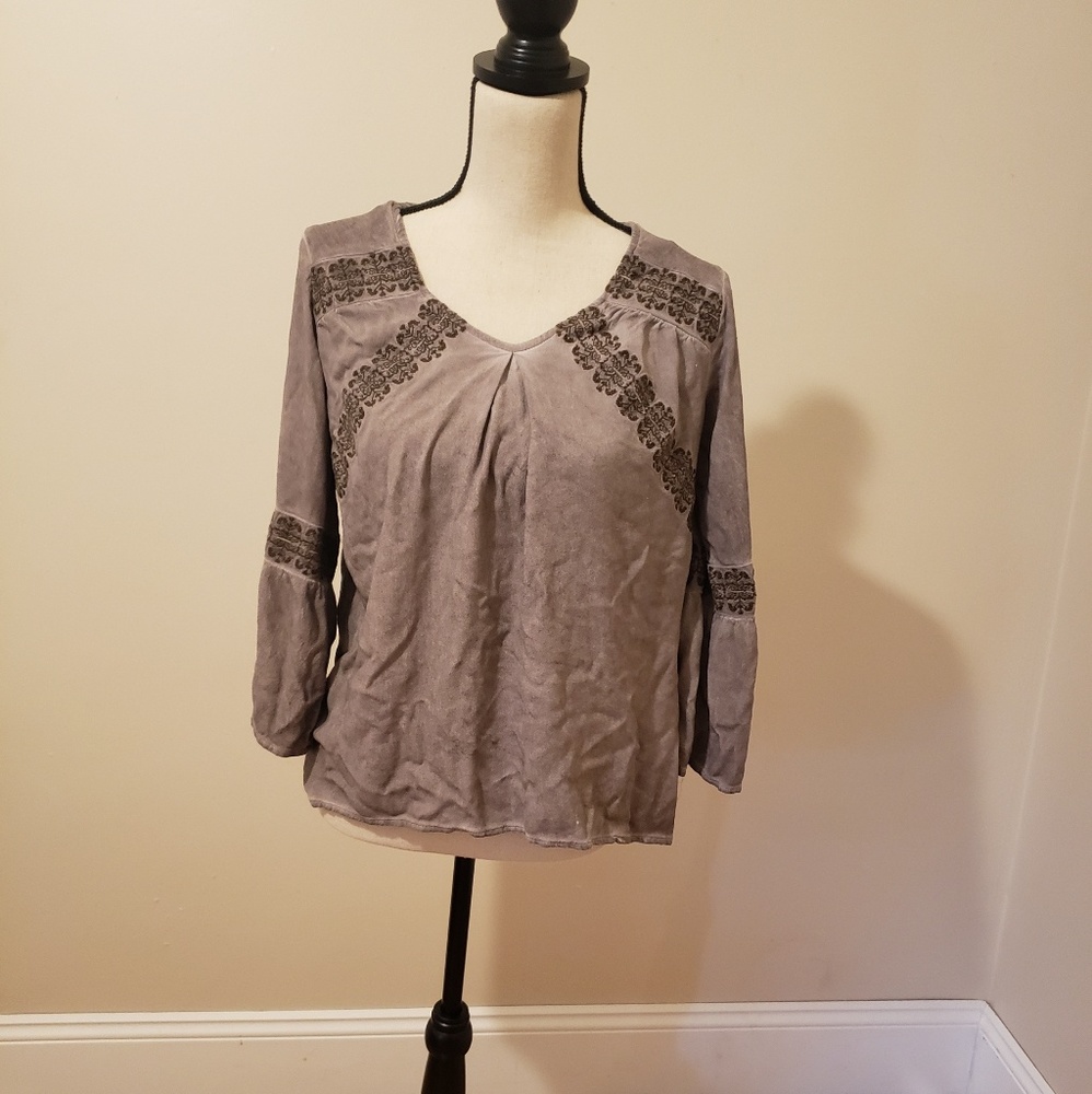 Brown Blouse